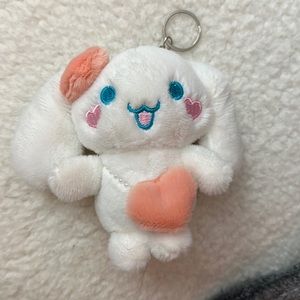 Rare Cinnamoroll plush keychain